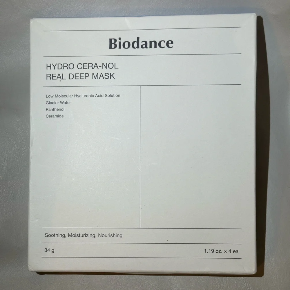 K-Beauty Biodance‎ Hydro Cera-Nol Facial Sheet Mask